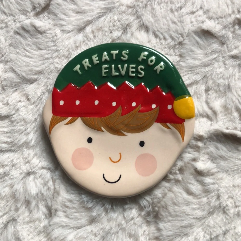 Christmas Eve 3 pc Santa’s Treat Plate Set